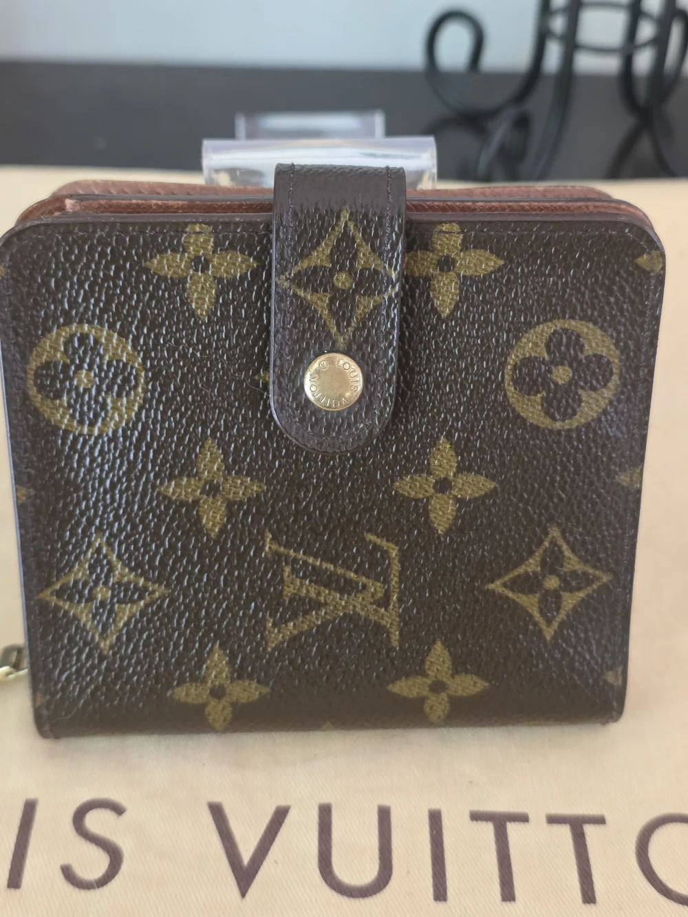 Vintage Louis Vuitton Monogram Compact Wallet